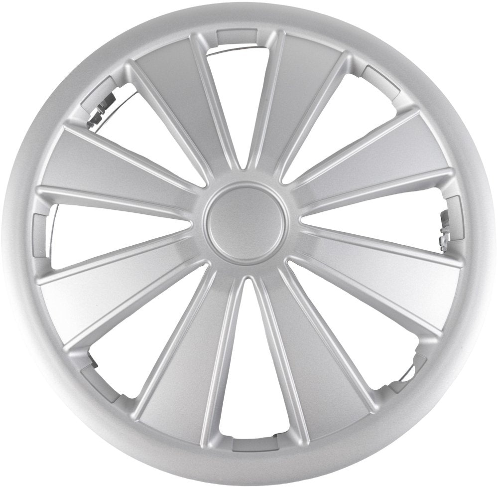 Copricerchio auto grigio singolo imola 15'' in ABS
