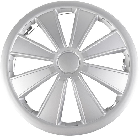 Copricerchio auto grigio singolo imola 15'' in ABS