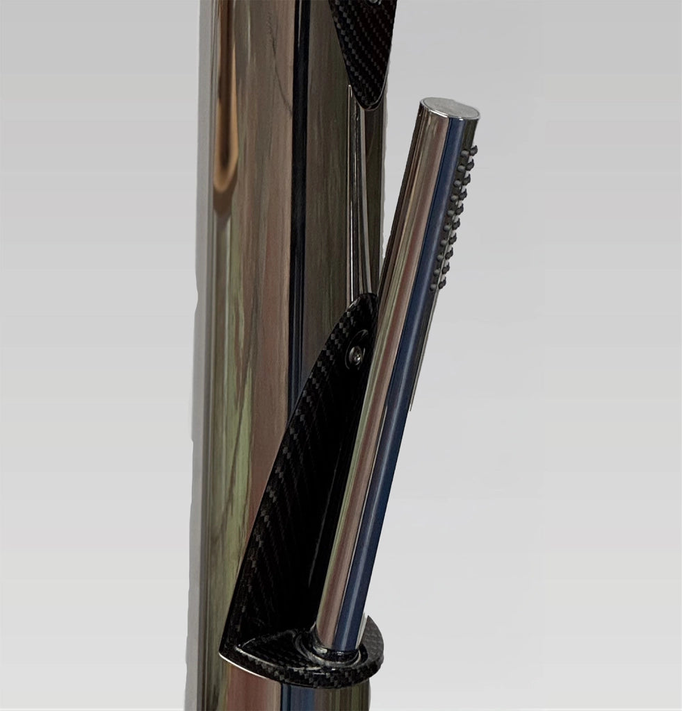 Doccia da Giardino con Soffione e Doccetta Arkema Diamond Inox I345