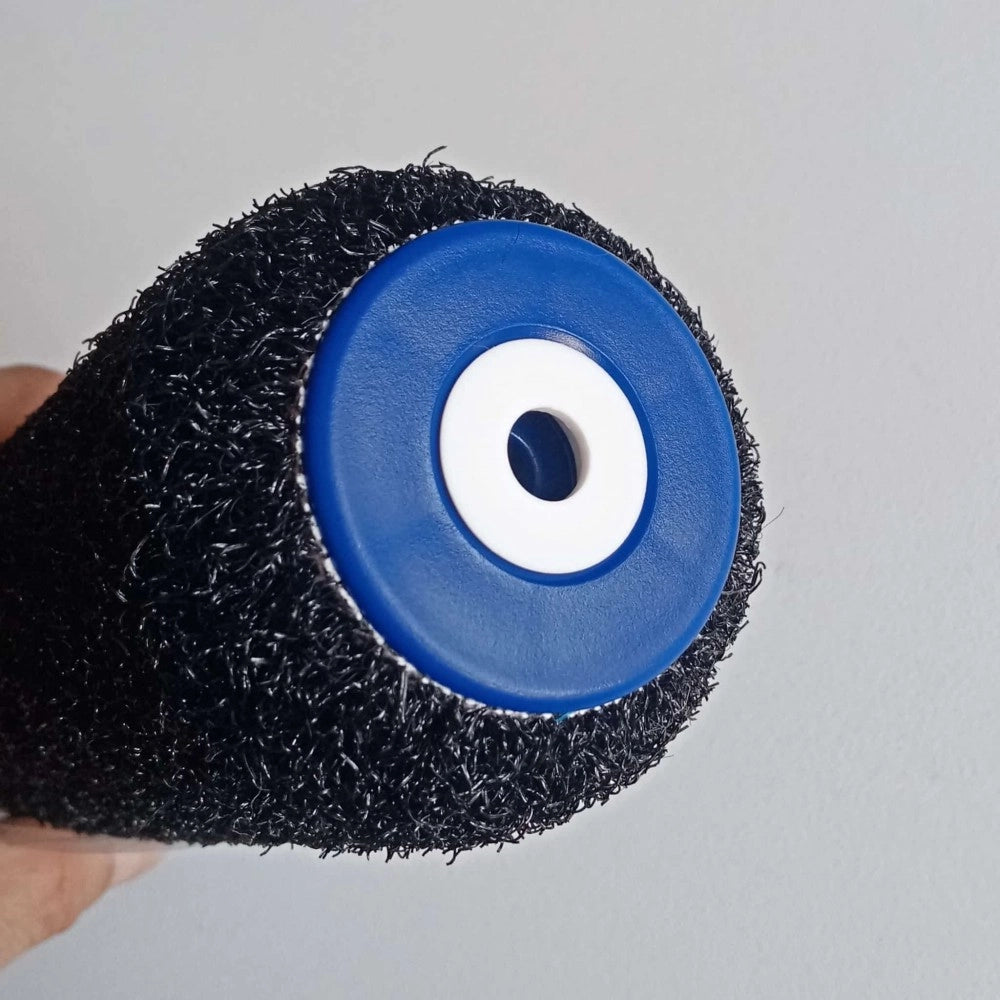 Fiorellini roll brush rullo poliammide da 23cm senza manico per l' applicazione di stucco in pasta e intonaco