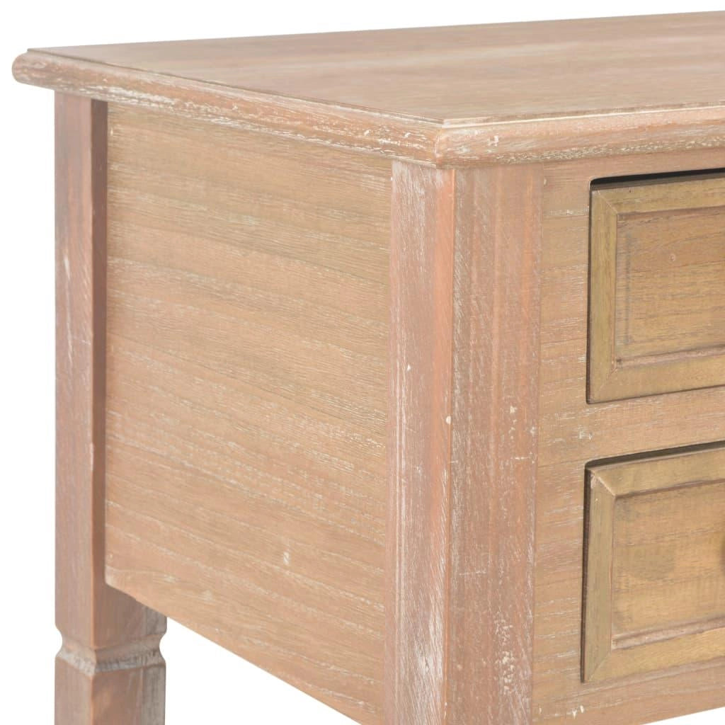 Scrivania/tavolo da lavoro per computer in legno marrone 109,5 cm 0502120