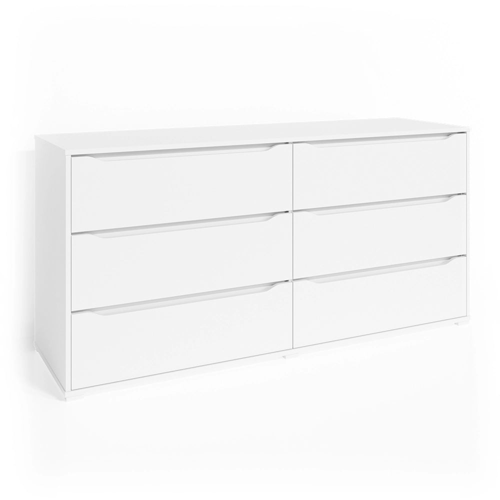 Vicco Cassettiera per camera da letto Bianco 48 x 77.6 cm
