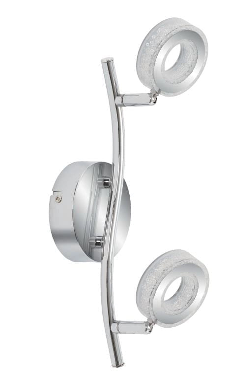 Applique Candellux Vinola 92-65605 LED 2x5W cromo bianco
