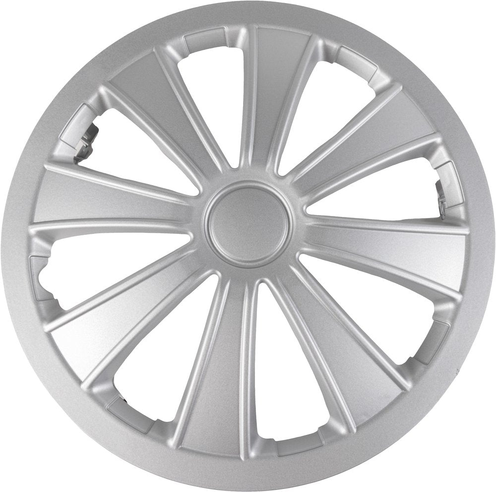 Set copricerchi auto grigio imola 13'' 4 pezzi in ABS