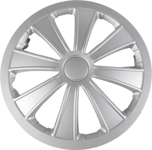 Set copricerchi auto grigio imola 13'' 4 pezzi in ABS