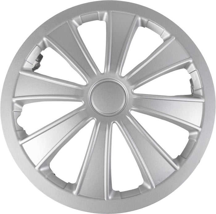 Set copricerchi auto grigio imola 13'' 4 pezzi in ABS