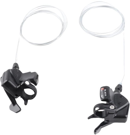 Componente di cambio per bicicletta - Set di trasmissione - Materiale leggero in metallo - Nero - Parte di ricambio per bicicletta all'aperto - Installazione facile - Adatto per freni a disco