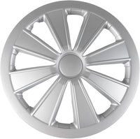 Set copricerchi auto grigio imola 14'' 4 pezzi in ABS