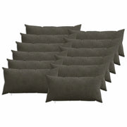 Federa 12 pcs HEERLEN Antracite 40 x 80 cm corduroy 909921