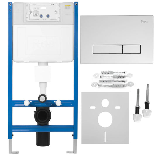 Telaio Wc Da Incasso K011a-q Rea Hd Chrome