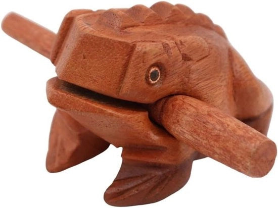 Kikker a Percussione in Legno di Fair Trade