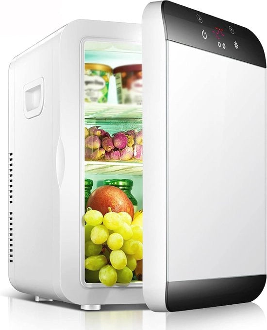 Mini frigorifero compattibile con capacità di 12L - Raffreddatore e riscaldatore portatile per bevande e cosmetici