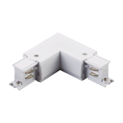 Connettore angolare destro binario trifase bianco Polux 327918