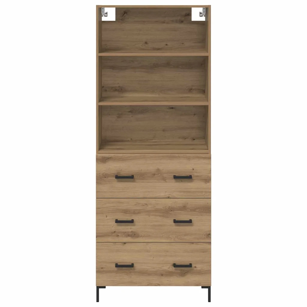 Credenza con cassetto Rovere artigianale 69,5 x 34 x 180 cm 3415866