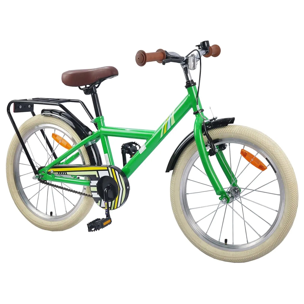 Bicicletta per Bambini 24 Pollici per 8-12 anni Verde 42009506