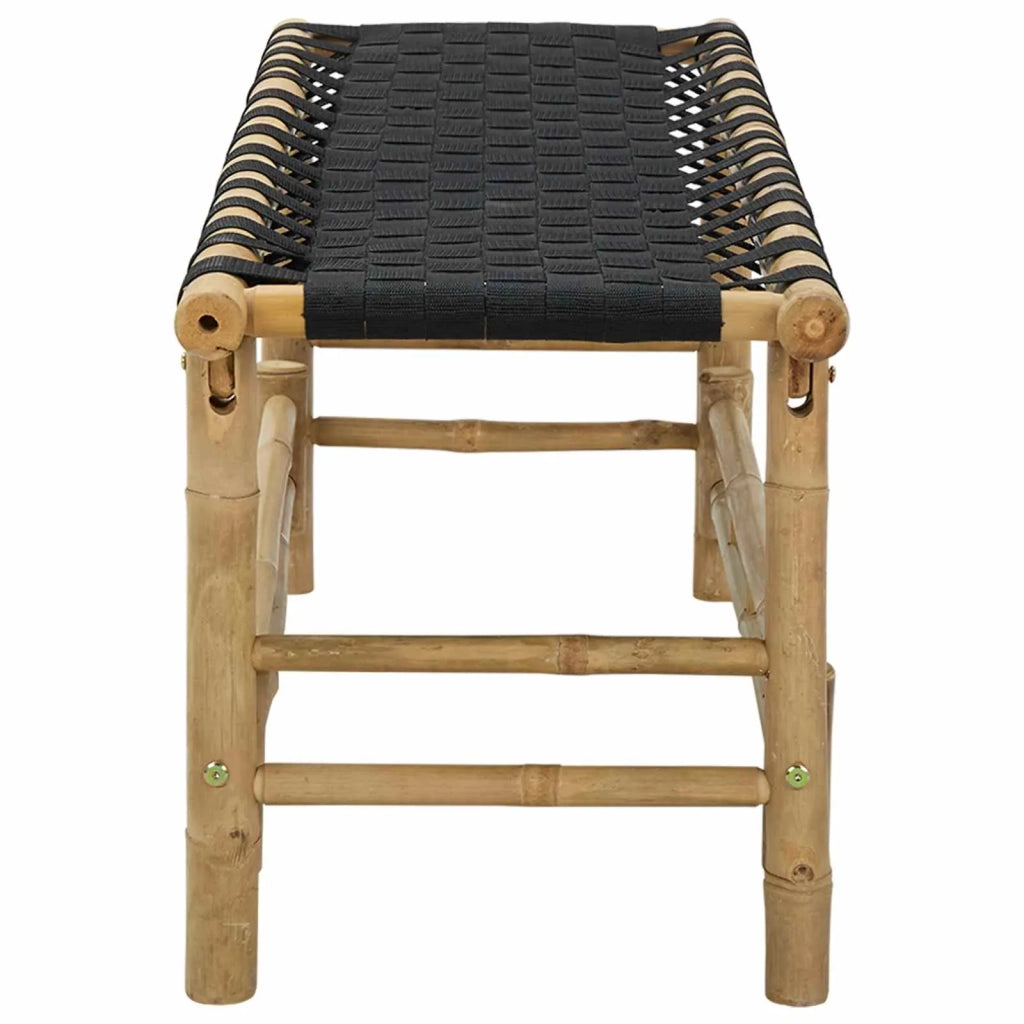 Panchina da giardino Naturale 110 x 38 x 40 cm Bambù 42028074