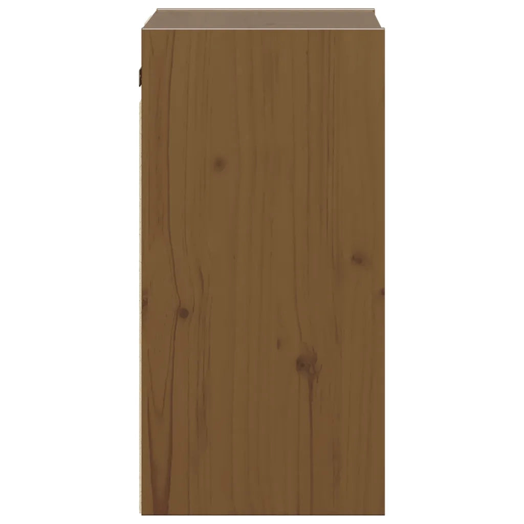 Pensili Marrone Miele 2pz 30x30x60 cm in Legno Massello di Pino cod mxl 33100