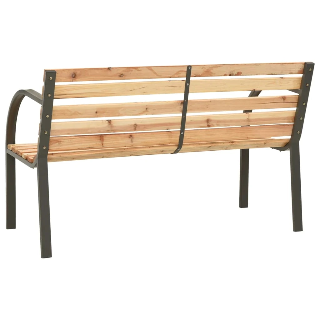 Panca da giardino mobili da esterno per patio terrazza per bambini 81 cm legno di pino cinese 02_0011761