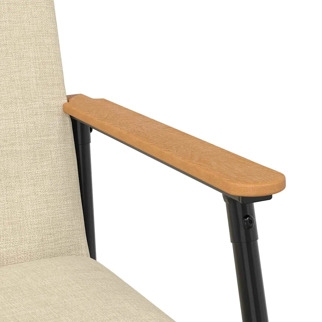 Poltrona | Sedia Relax Crema Tessuto