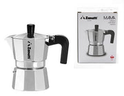 Macchinetta Caffè Moka Caffettiera Express in Alluminio Mama 6 Tazze