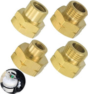 Adattatore per gas per bombole con adattatore per bombole