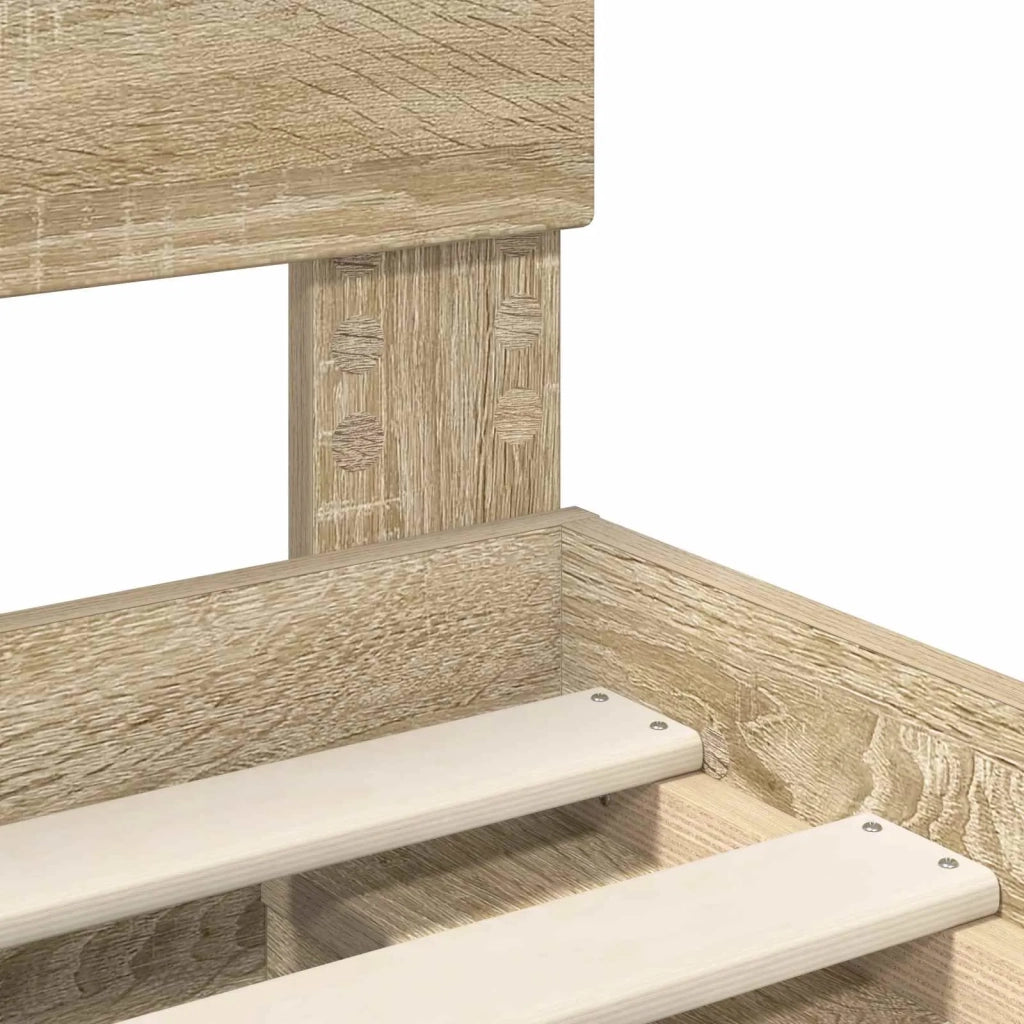 Struttura del letto Sonoma 160 x 200 cm Pino massello 3409329