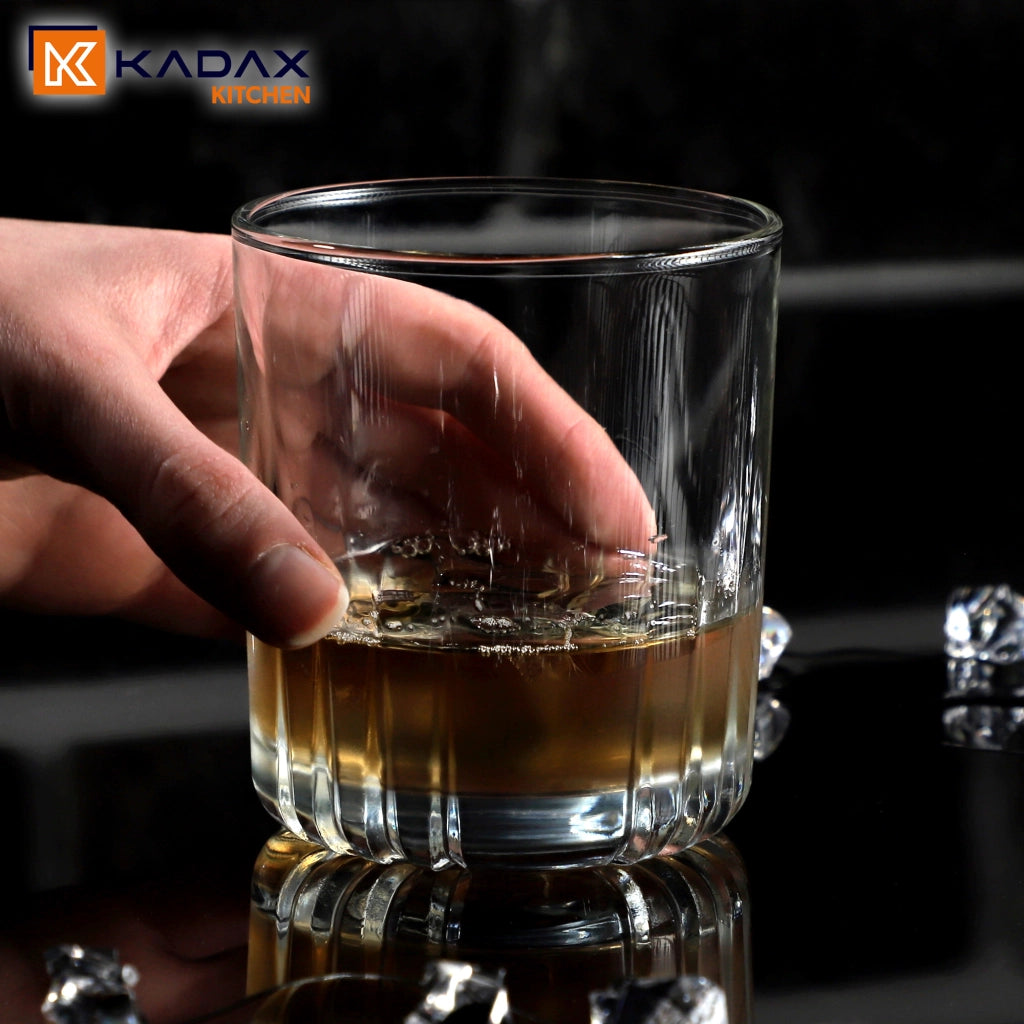 Bicchieri KADAX per whisky, succhi di frutta, acqua, Literatka 280 ml