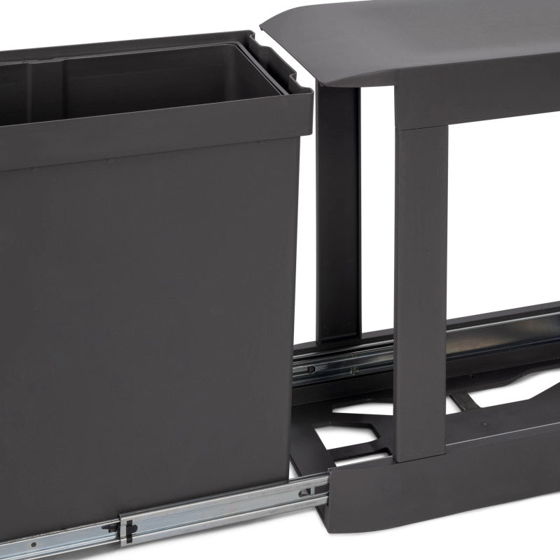 Fondi sotto lavello Sink, M80, 767x580mm, spessore della tavola 16mm, tagliabile, Tecnoplastica, Grigio antracite