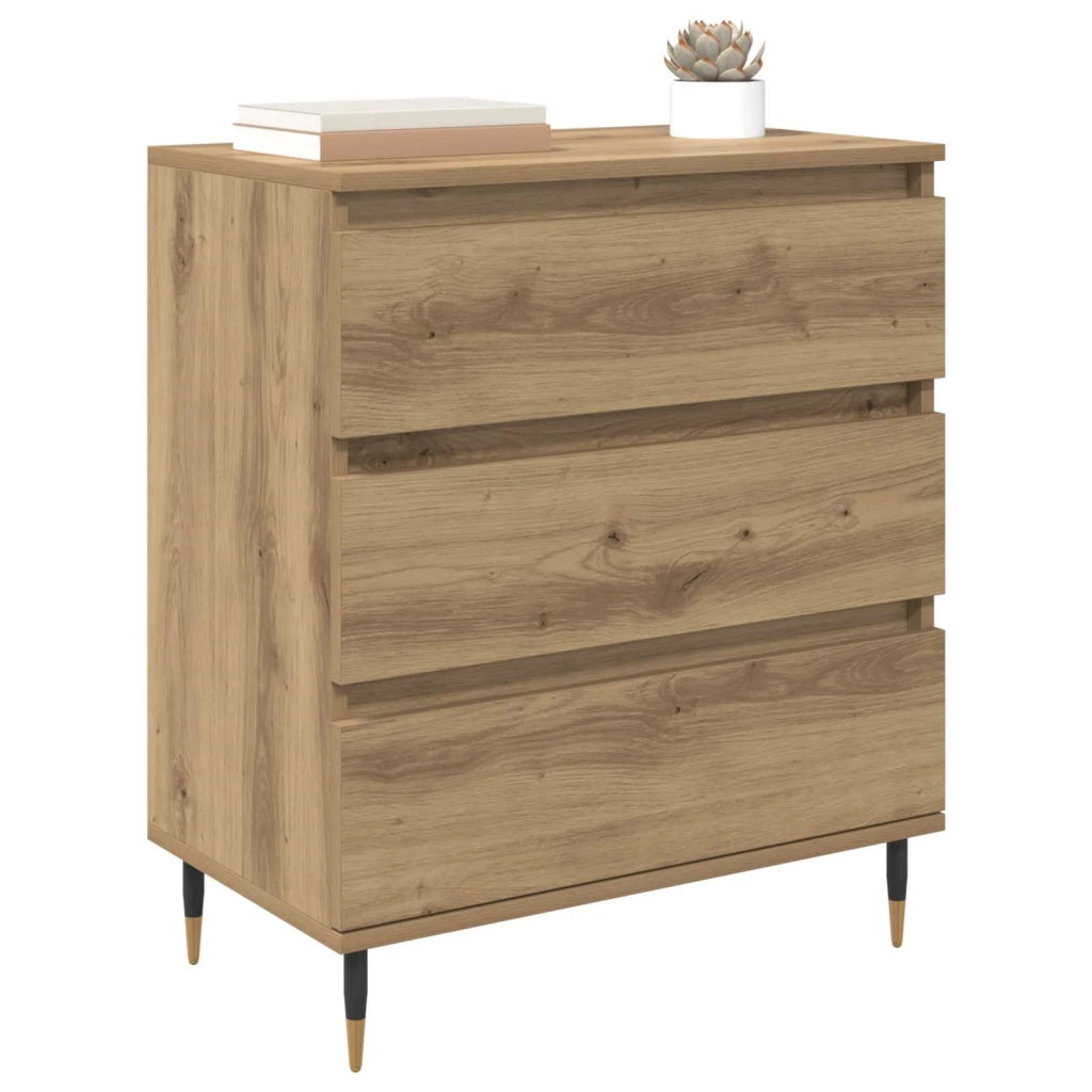 Credenza | Madia | Buffet da pranzo | Armadio da pranzo Rovere artigianale 60 x 35 x 70 cm Legno multistrato