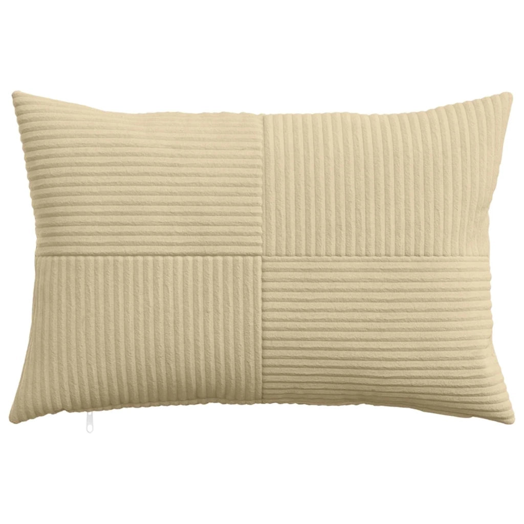 Federa 2 pcs ALMELO Grigio Verde 30 x 50 cm corduroy 913963