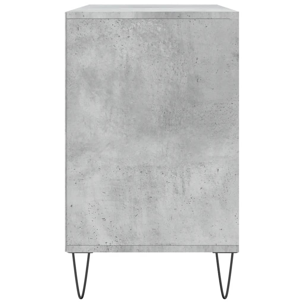 Scarpiera mobile contenitore per scarpe mobile per ingresso/corridoio/soggiorno 102 x 36 x 60 cm legno ingegnerizzato grigio 02_0021799