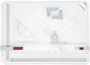Tavolo da disegno Professionale con Precisione - Progettazione Ergonomica - Regolabile - Multifunzionale - Formato A3 - 2 Linee parallele - Ufficio di progettazione
