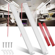 Illuminazione interna LED 12V-85V 10W 1000Lm camper - con interruttore ON/OFF - auto - camion - furgone - caravan - 2 pezzi.