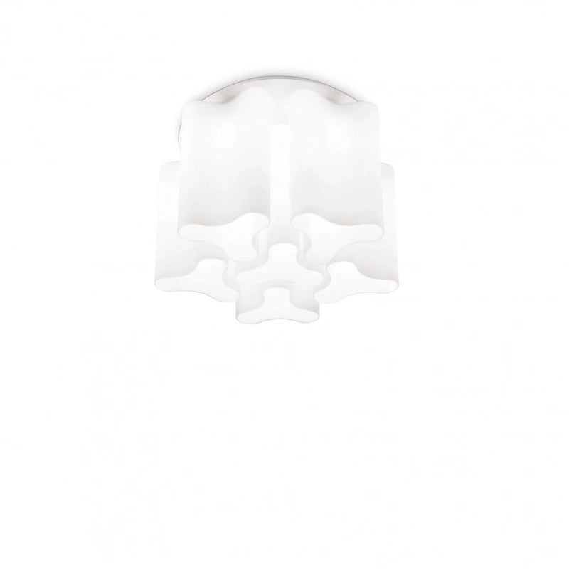Lampada Da Soffitto Compo Pl6 Bianco Ideal-Lux