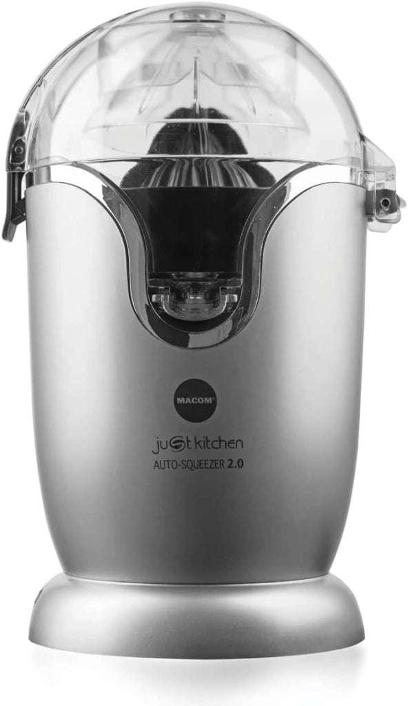 Macom 874 spremiagrumi completamente automatico - auto squeezer 2.0, grigio/nero