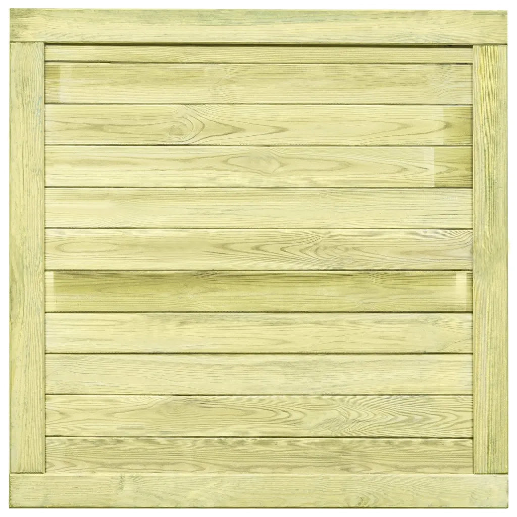 Cancello per Steccato in Legno di Pino Impregnato 100x100cm cod mxl 43556