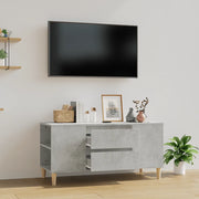 Mobile per TV-Credenza TV-Console TV Grigio Cemento 102x44,5x50 cm Legno Multistrato 406118