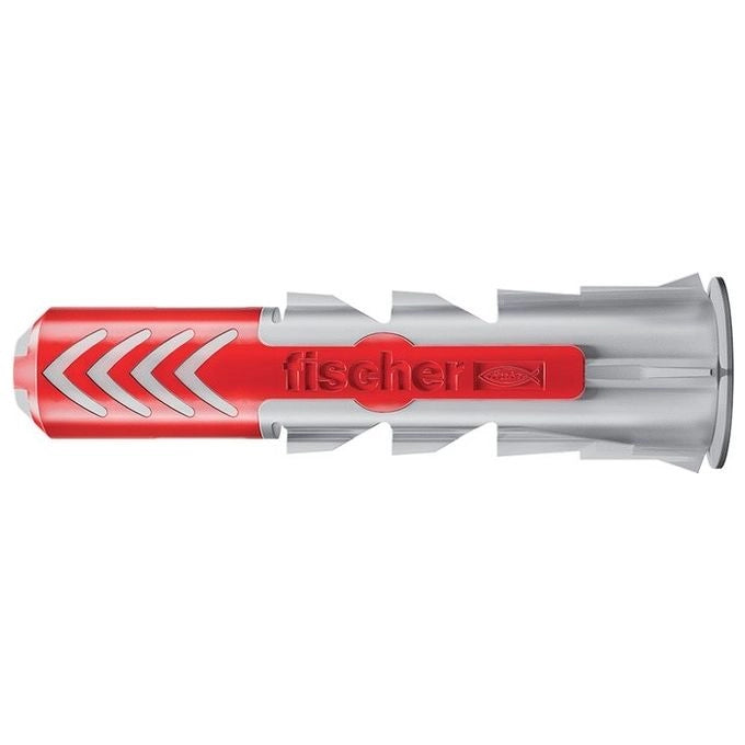 Fischer 537640 DuoPower Tasselli Universali Bimateriale 6x30 mm 100 pezzi colore Grigio