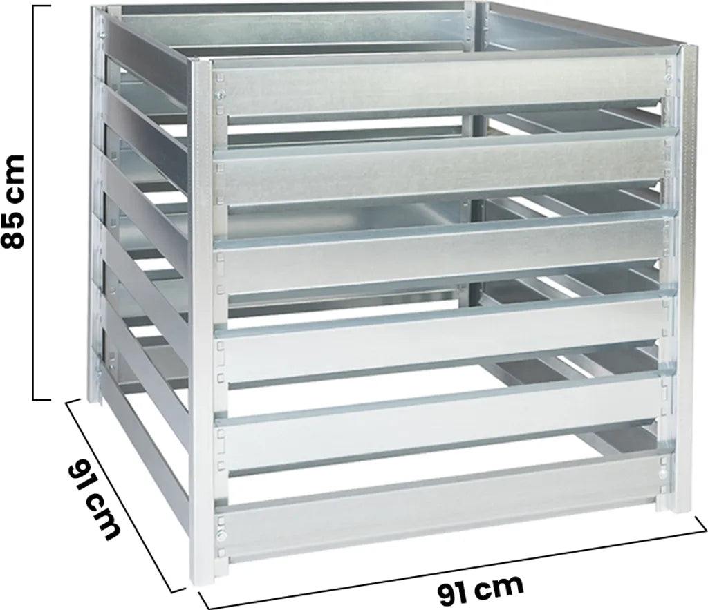 MODULO DI ESTENSIONE Timbela M800A Compostiera da giardino - 91 x 91 x H85 cm 