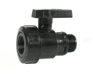 pl raccordo nylon valvola a sfera maschio femmina 1" cod:ferx.76322