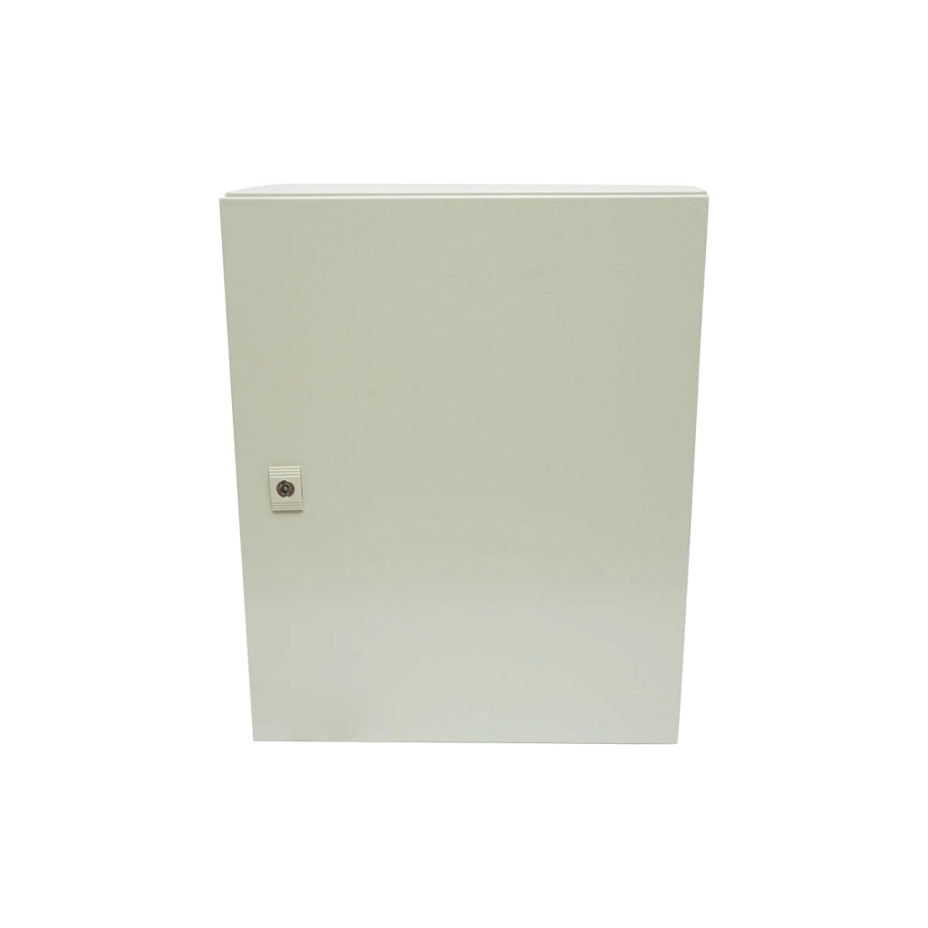 Quadro elettrico metallico con controquadro, PT 500x400x200mm, IP65