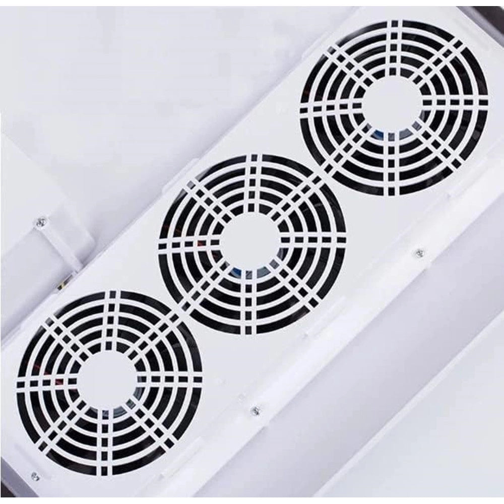 Trade Shop - Aspirapolvere Professionale Per Unghie 40 W Aspiratore Per Manicure Pedicure Bianco -