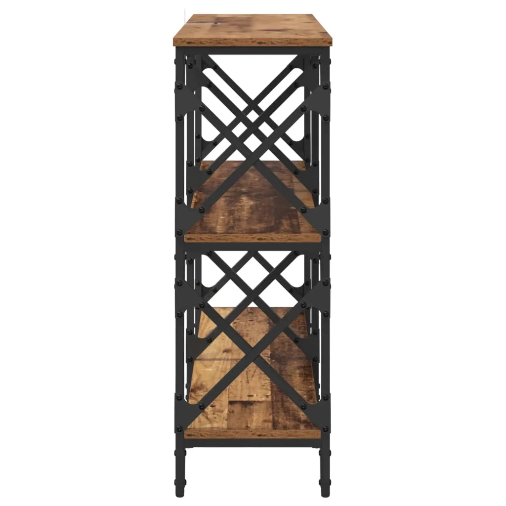 Tavolo consolle Legno vecchio 100 x 28 x 80,5 cm