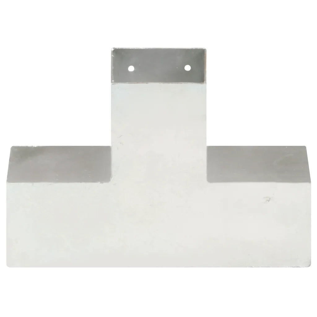 Connettore per Pali a Forma di X in Metallo Zincato 91x91 mm cod mxl 56188