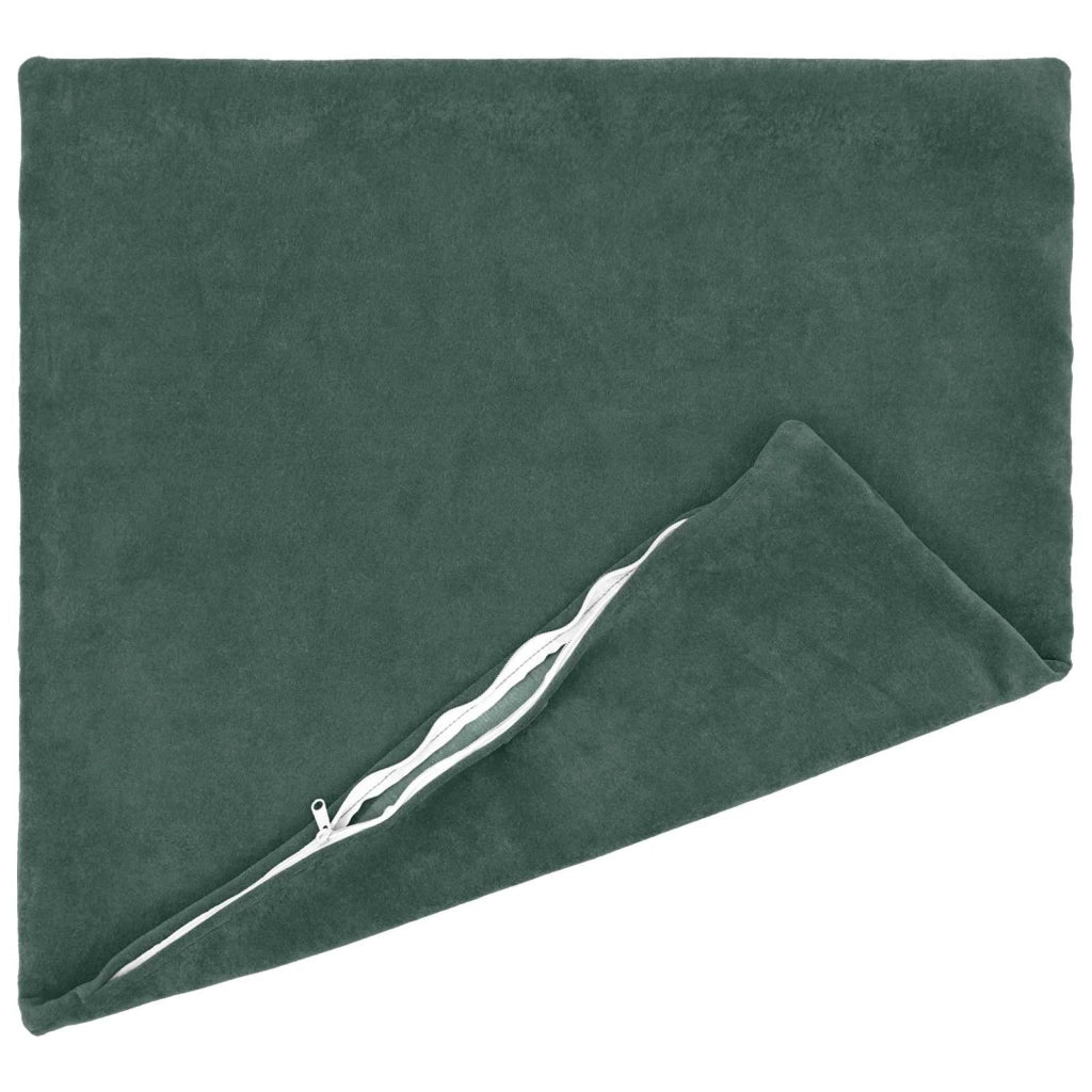 Federa 2 pcs HEERLEN Blu mare 65 x 65 cm Fleece in microfibra 912997