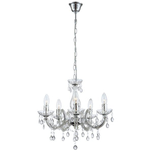 Lampada Da Soffitto Ebt001-5cp Transparent