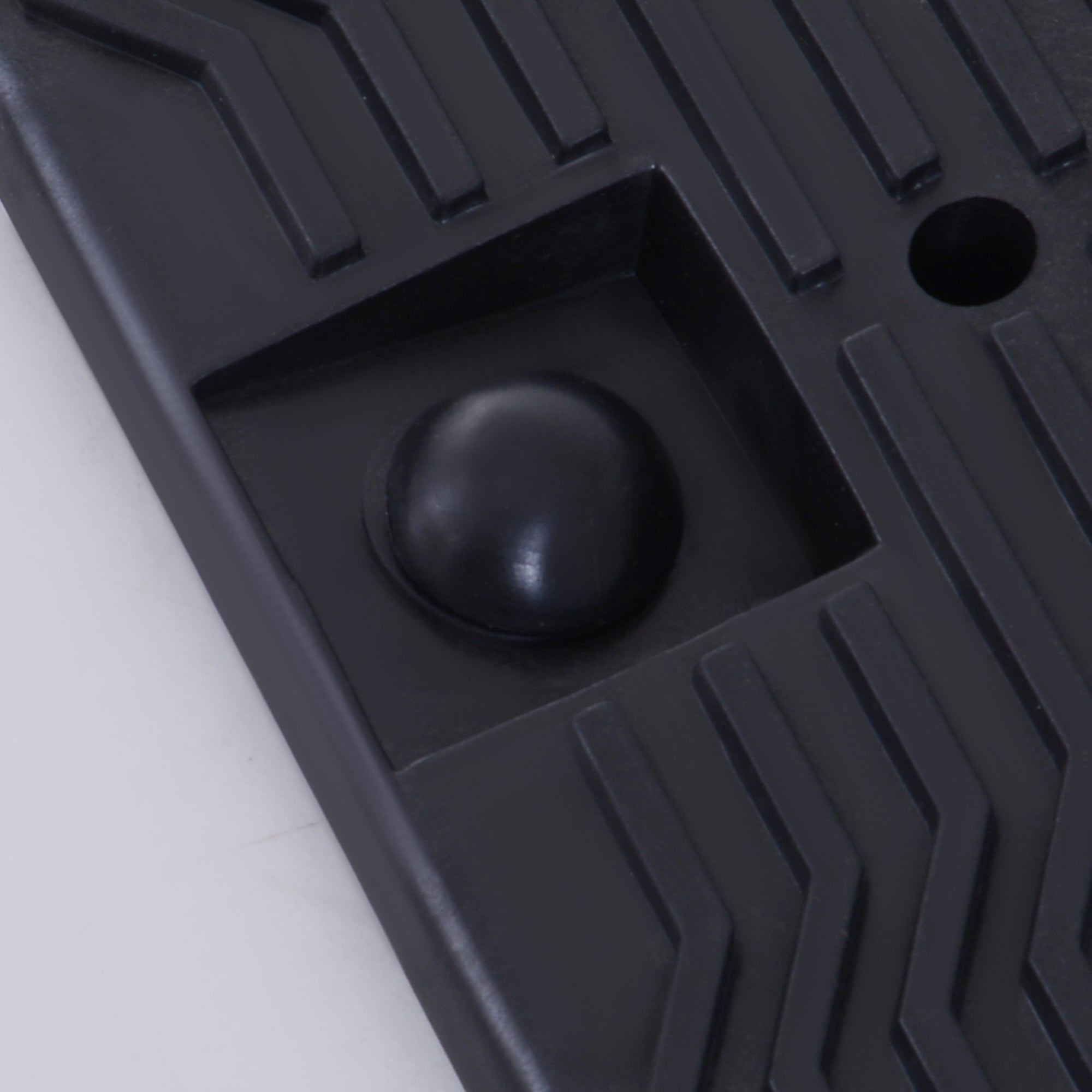 Set 2 Rampe per Auto Max 5 Tonnellate 91x30x21 cm in Plastica Neri