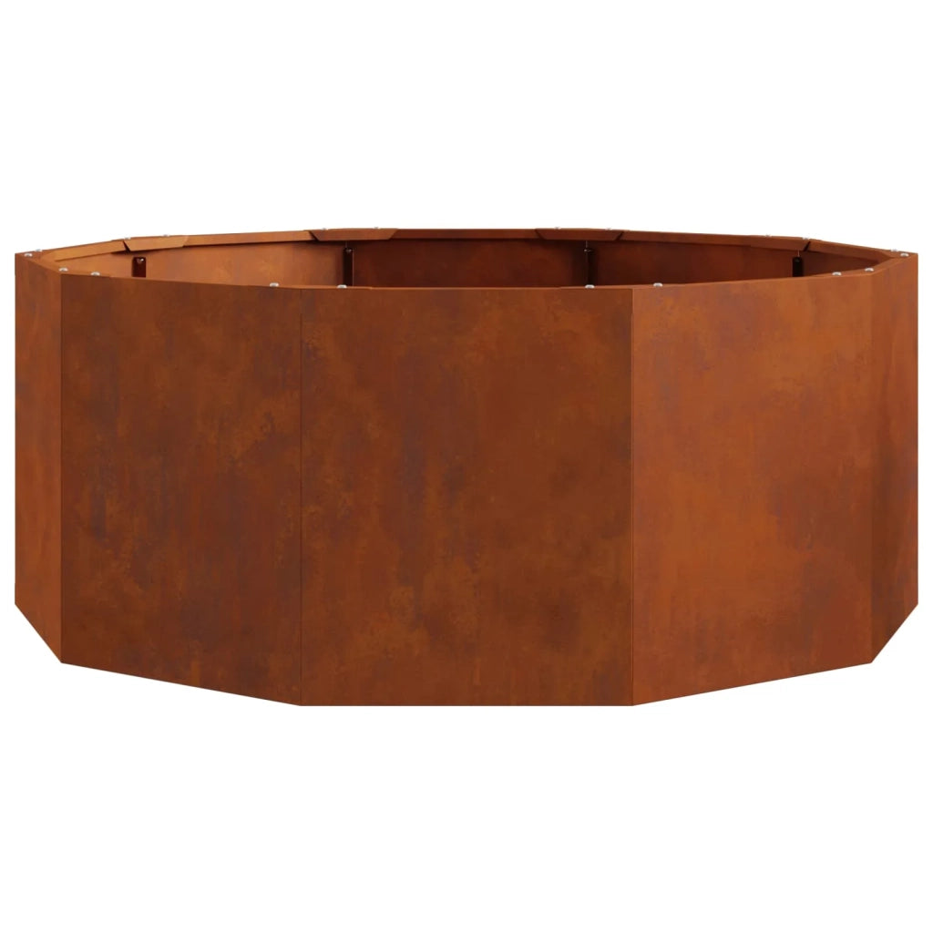 Fioriera Ruggine 90 x 90 x 35 cm 883737
