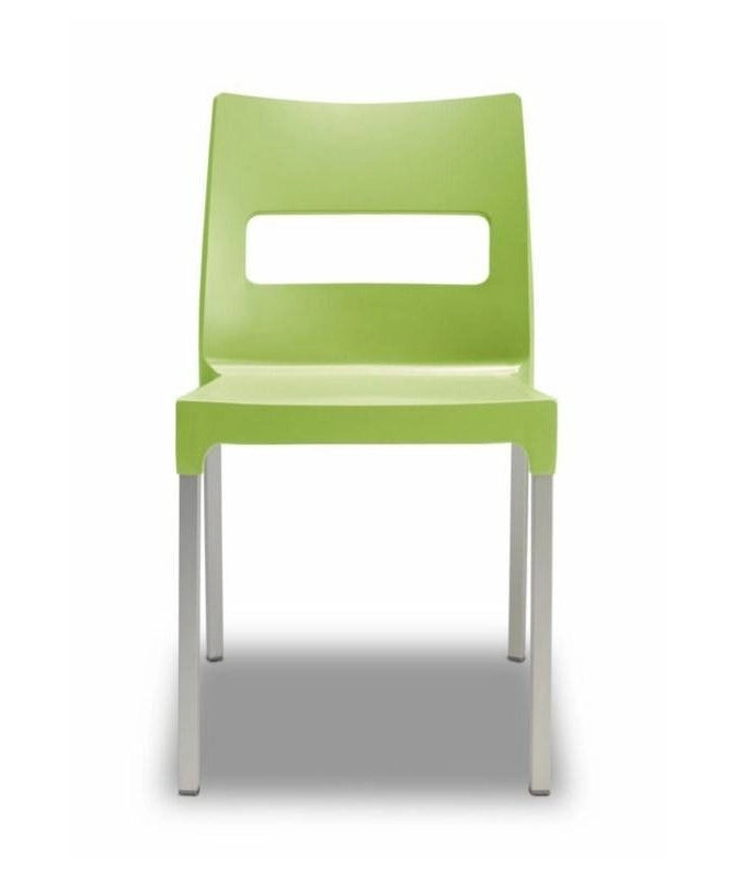 Sedia in tecnopolimero Maxi Diva Made in Italy - set da 4