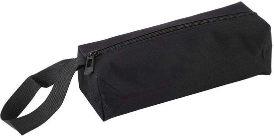 Borsa di Trasporto per Attrezzi - Organizzatore per Manutenzione - Sostenibile e Leggero - Nero - Borsa per Elettricisti - Ideale per i Lavori di Fai da Te - Borsa Compatta